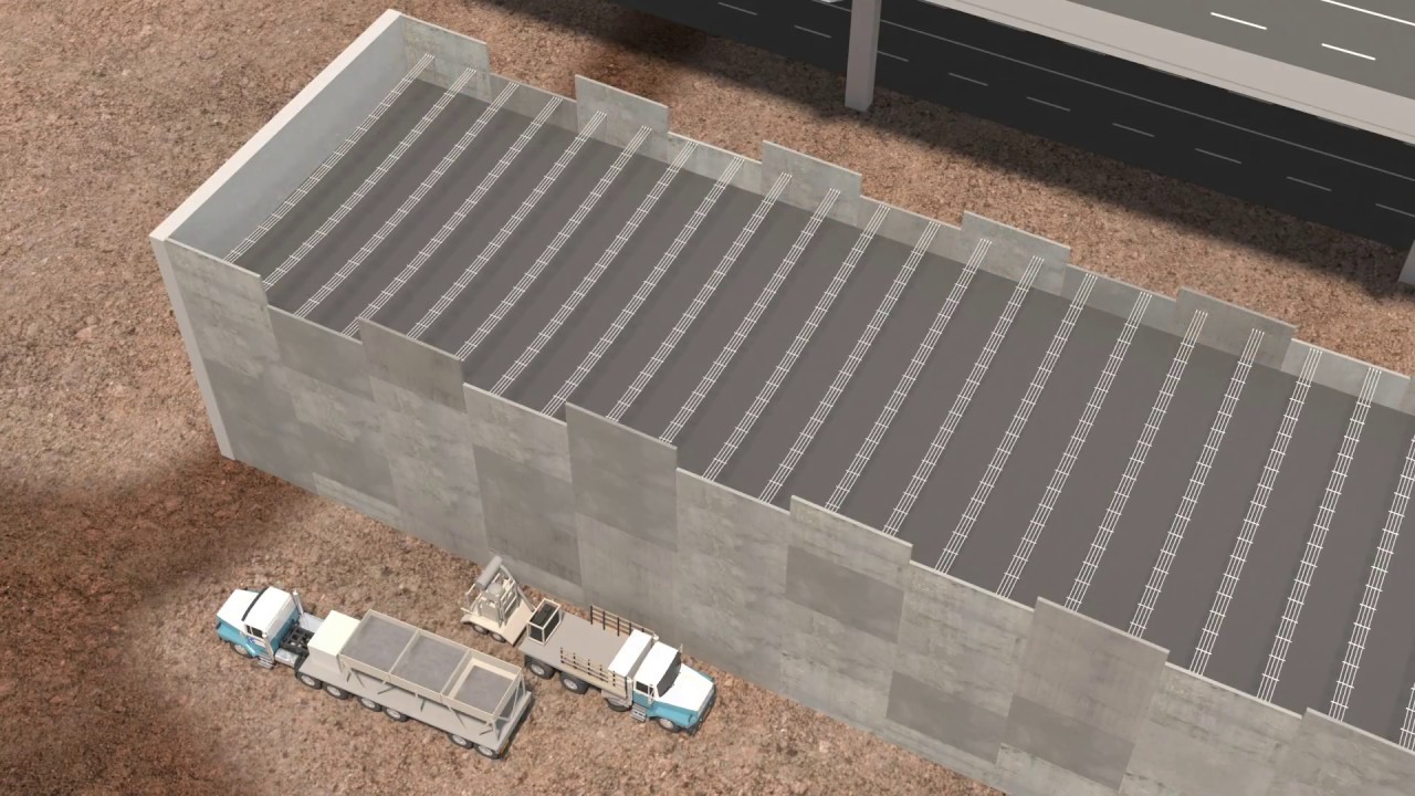 Cell-Crete Corporation - Mechanically Stabilized Earth (MSE) Walls