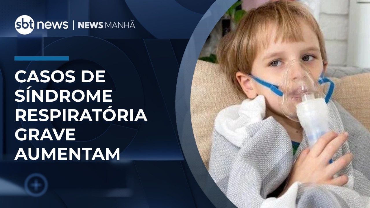 Casos de síndrome respiratória grave aumentam no Brasil | #NewsManhã