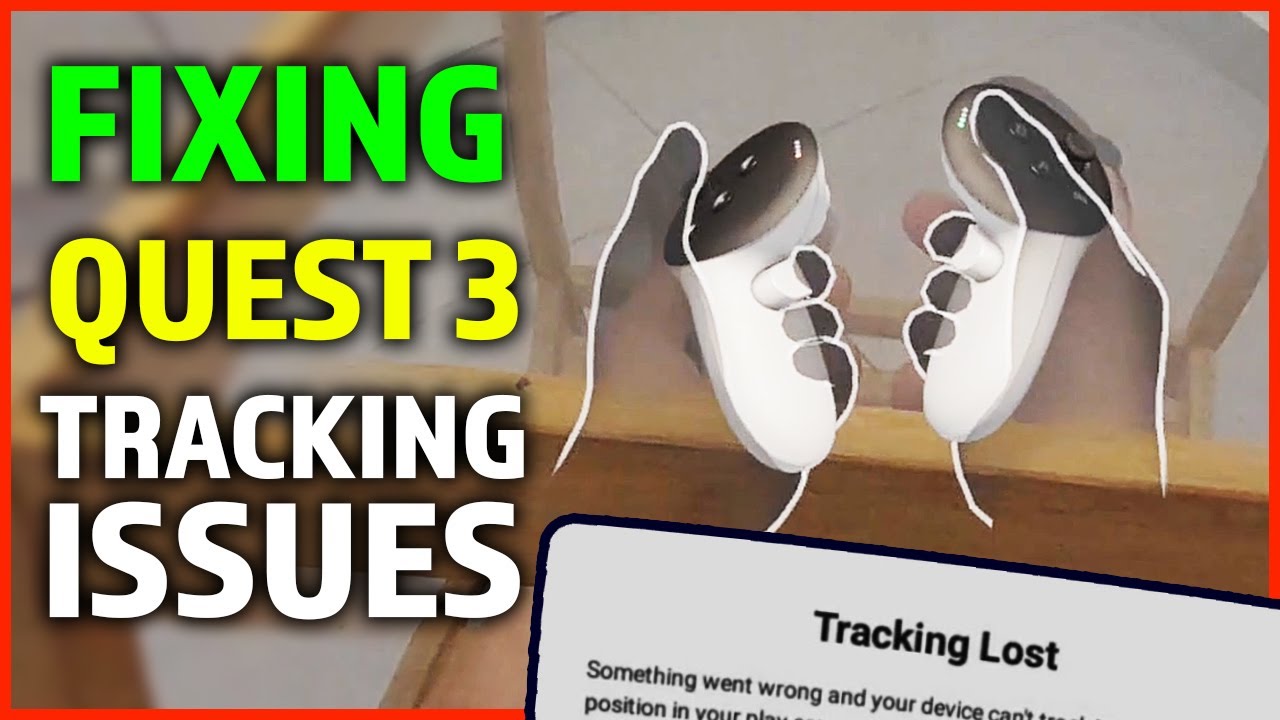 Как исправить потерю отслеживания в Meta Quest 3, задержку/зависание или неработоспособность отсл...