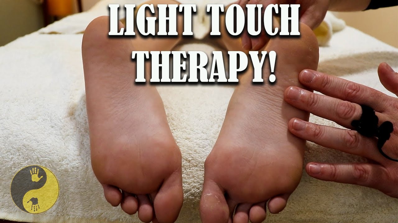 ASMR Light Touch Foot Tracing for Relaxation & Sleep [No Talking]