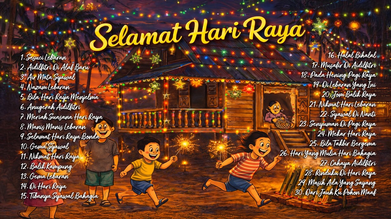 Raya Raya Raya Koleksi Lagu Raya Terbaik 2026 | Selamat Hari Raya Aidilfitri | Siti Nurhaliza