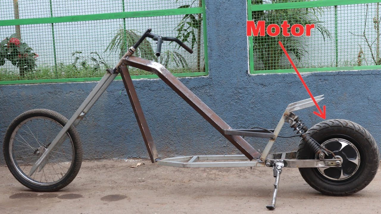 how to make electric chopper bike at home || 