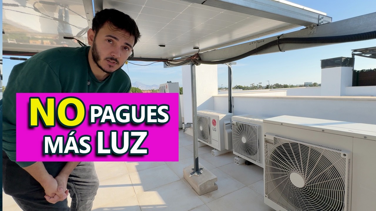 Instalación Paneles Solares con Batería en Casa para ser Autosuficiente