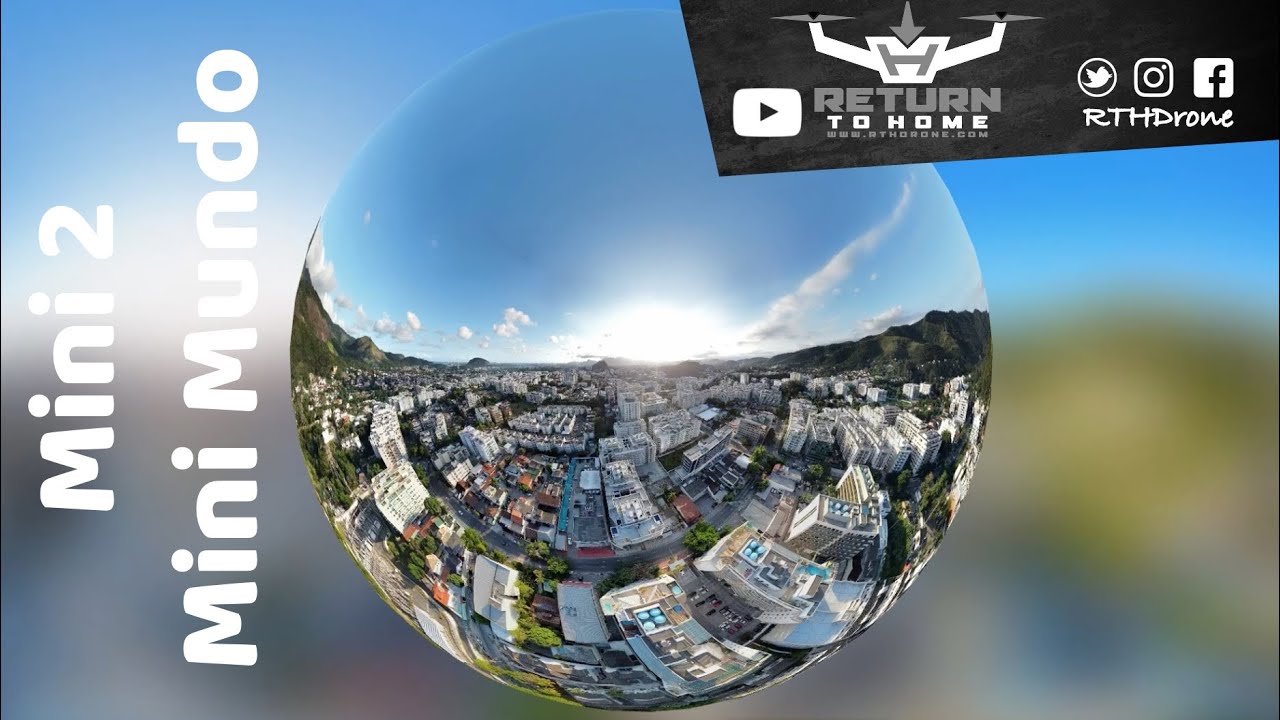 Como postar Mini Mundo com o Mini 2 nas redes sociais?