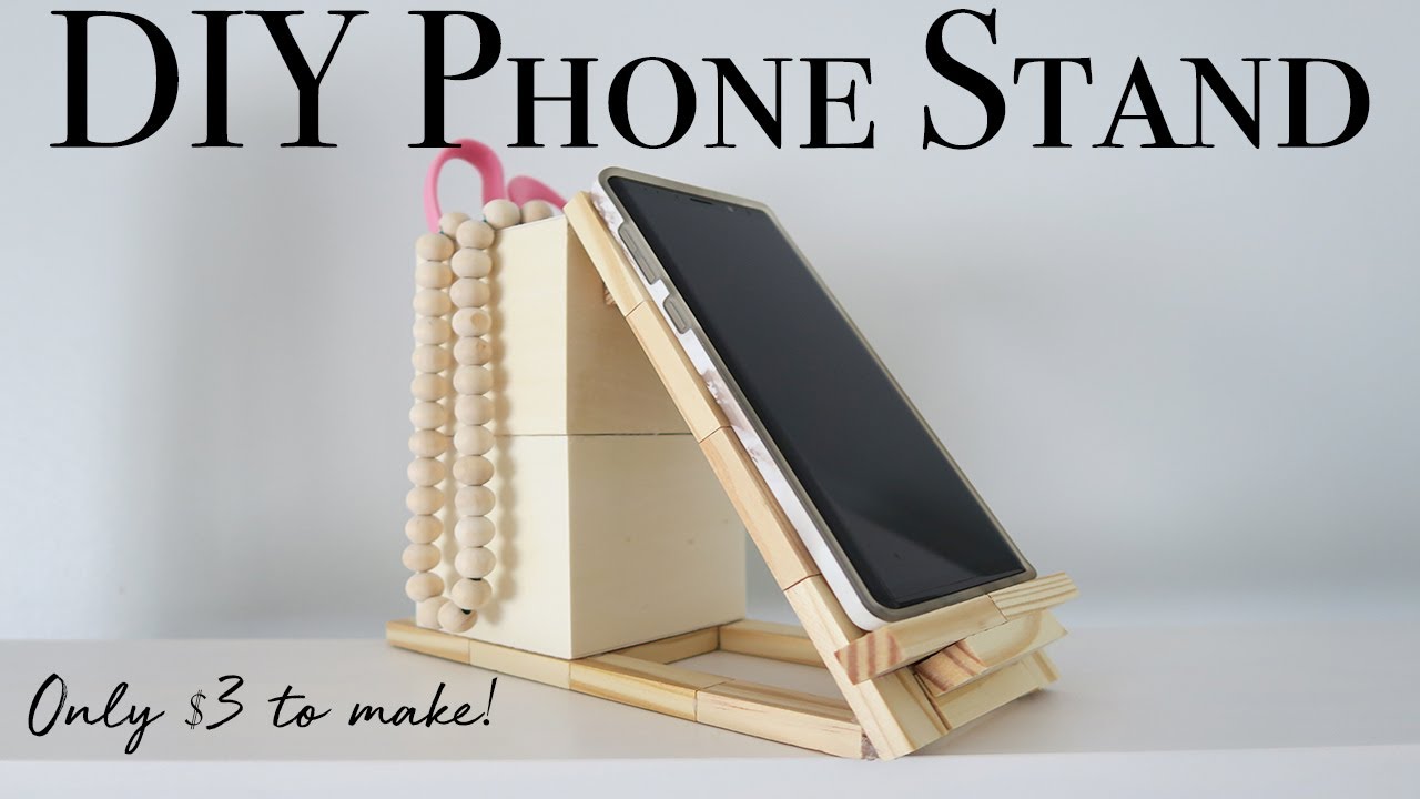 DIY Phone Stand & Pen Holder ~ Easy Dollar Tree DIY ~ DIY #withme