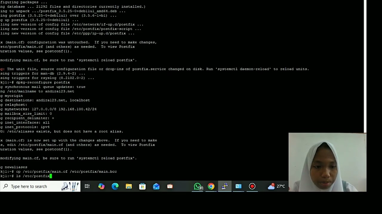 PART 1 INSTALL POSTFIX