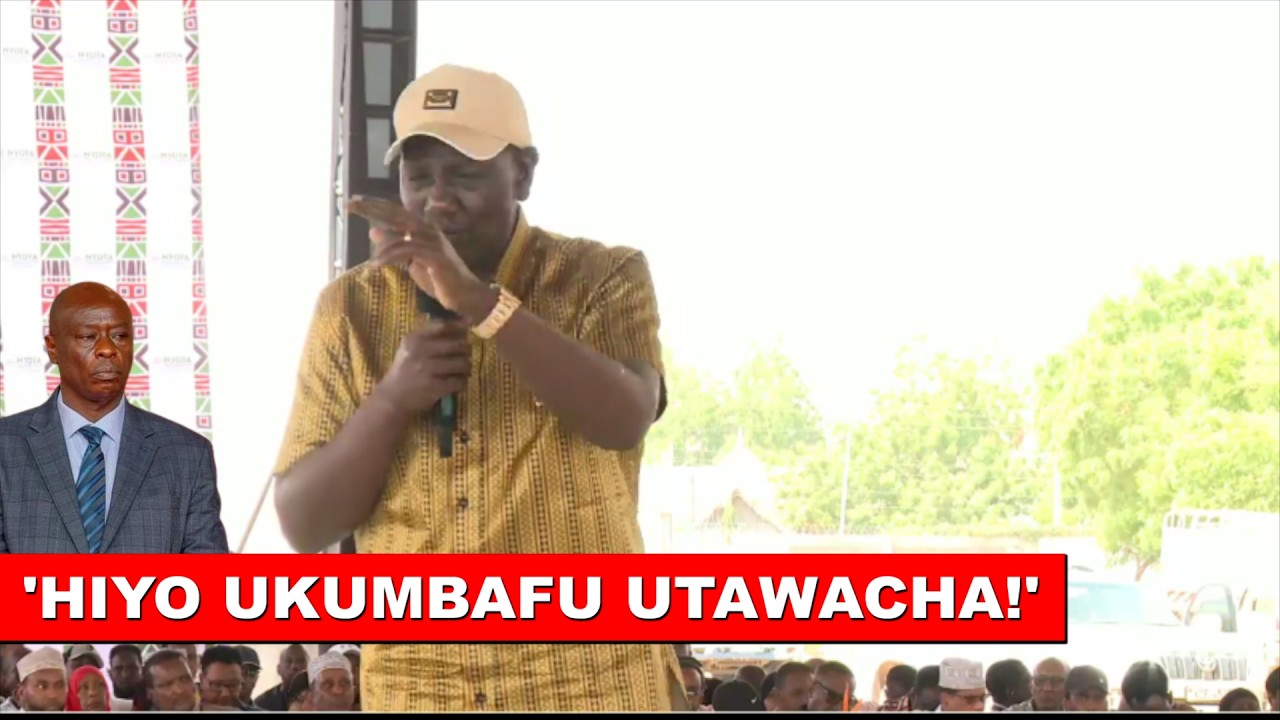 Finally President Ruto warns Gachagua avter exposing North Eastern issues!