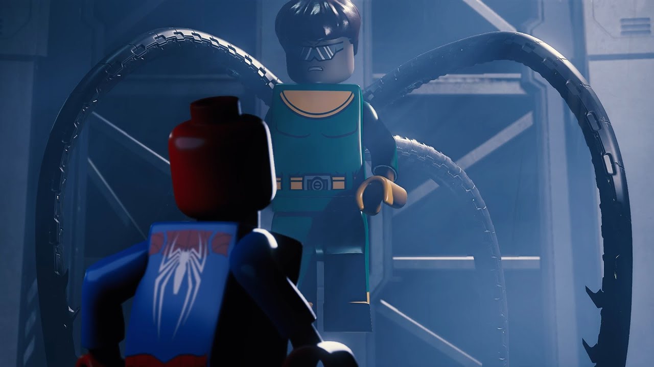 Человек-паук на ПК - LEGO Человек-паук против Доктора Осьминога