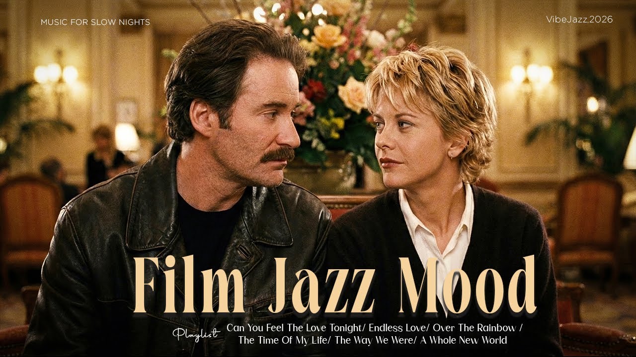 [Playlist] Film Jazz Mood For Slow Nights 🌙 | Cinematic Jazz