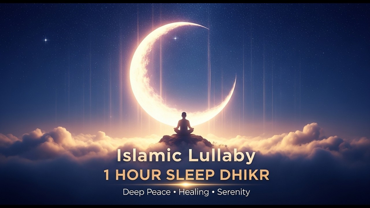 Islamic Lullaby 1 HOUR LOOP | Soft Zikir for Baby Sleep & Anxiety Relief | Luminous Nasheed