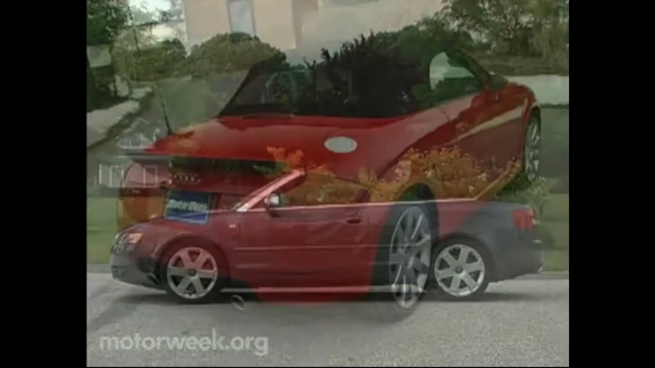 Motorweek 2004 Audi TT 3.2 VR6 and S4 Cabriolet Road Test