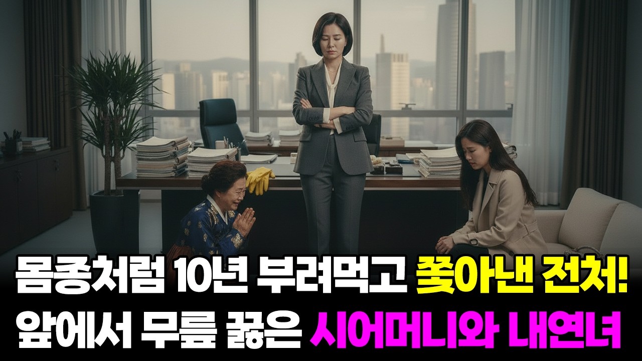 몸종처럼 10년 부려먹고 쫓아낸 전처… 100억 건물주가 되자 비웃으러 온 시어머니와 내연녀가 부동산에서 무릎 꿇었습니다 ㅣ노후사연ㅣ감동사연ㅣ사연라디오ㅣ오디오북ㅣ실화사연ㅣ