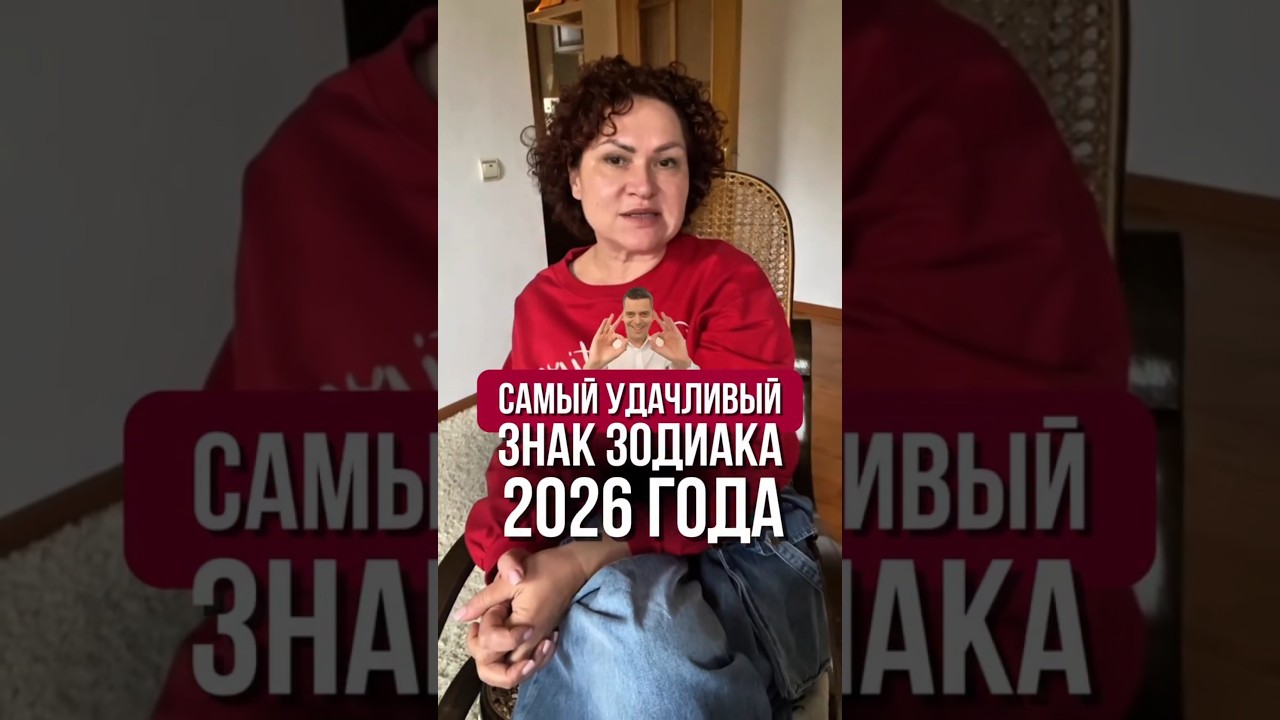 Самый удачливый знак зодиака 2026 года