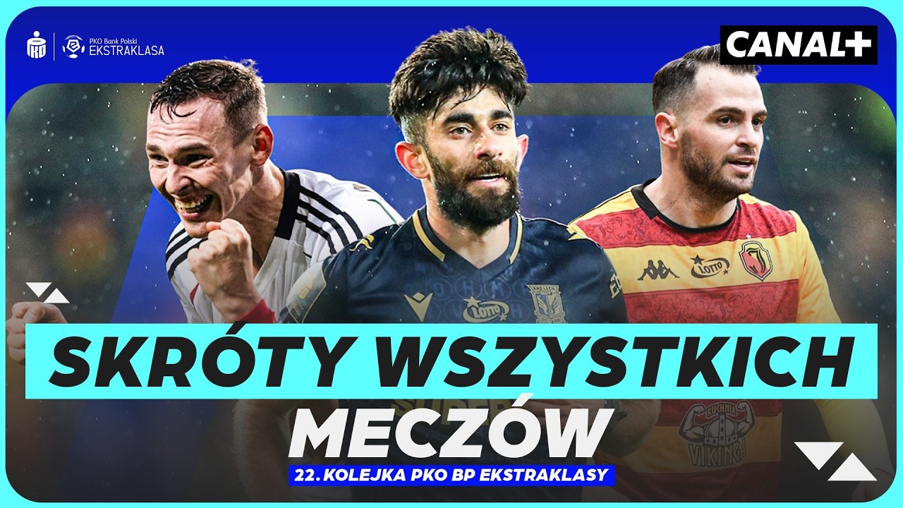 WSZYSTKIE GOLE 22. KOLEJKI PKO BP EKSTRAKLASY | EKSTRAKLASA HIGHLIGHTS SHOW