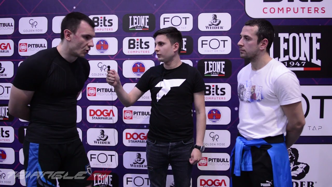 BIGru i Paja Kratak nakon prvog takmičenja na ADCC Serbia
