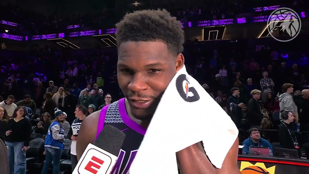 Anthony Edwards Postgame Interview After Win Against Dallas Mavericks | 2.20.26