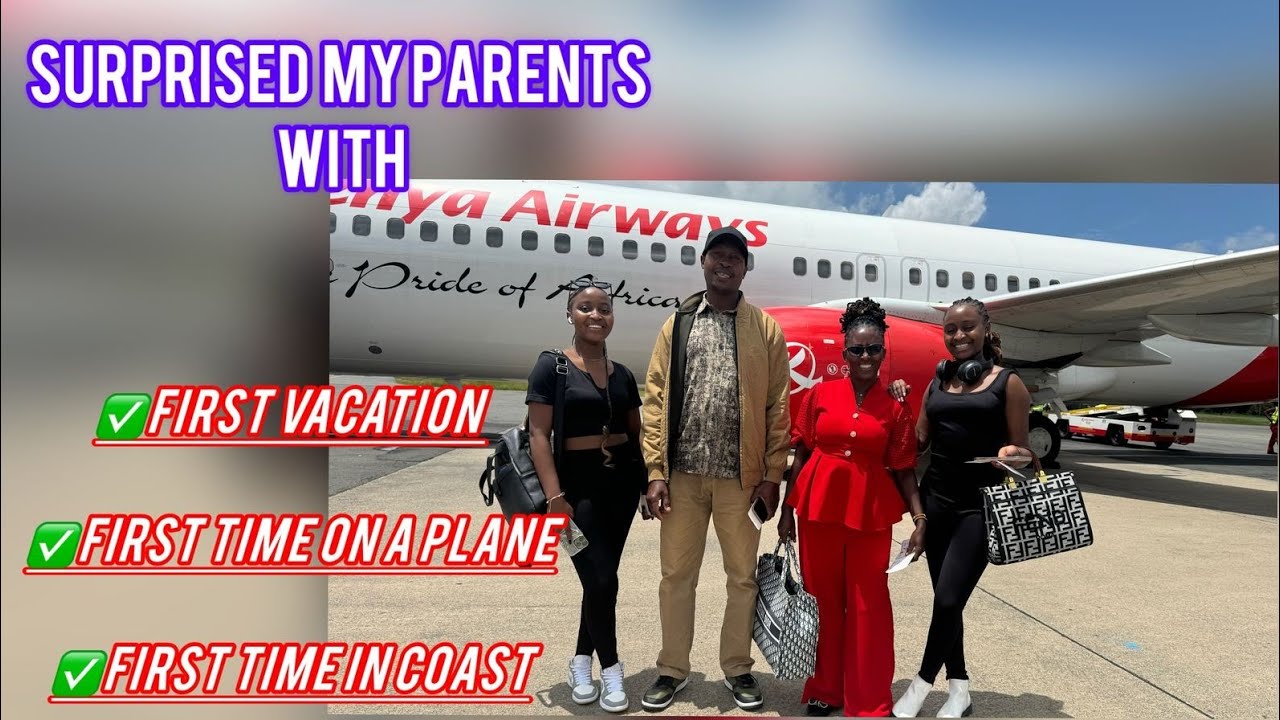 SURPRISING  MY PARENTS WITH THEIR FIRST  VACATION EVER