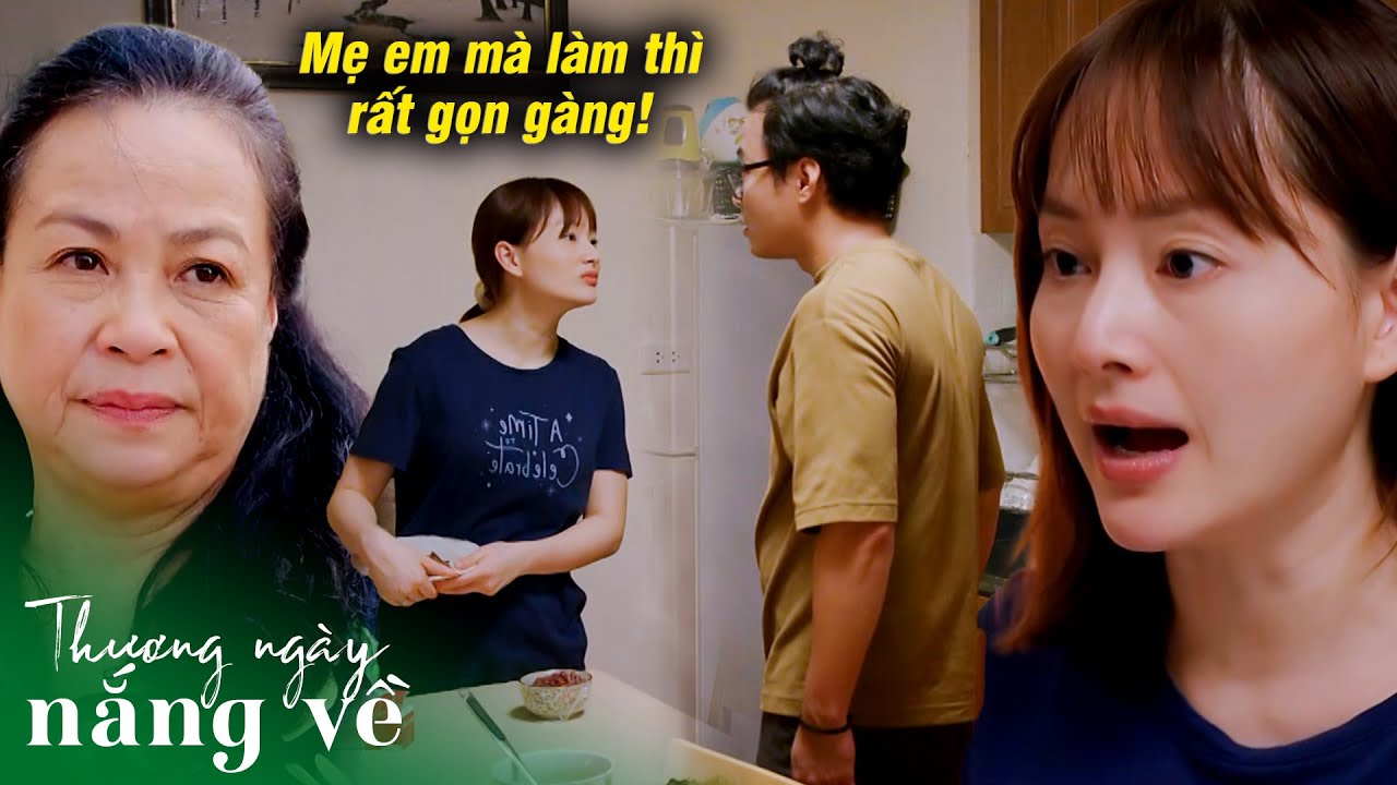 Mẹ chồng sang giúp dọn dẹp nhưng 