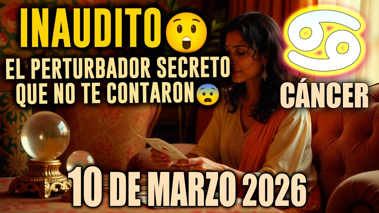 Cáncer♋ INAUDITO😲 EL PERTURBADOR SECRETO QUE NO TE CONTARON😨 REVELACIÓN EXPLOSIVA DEL TAROT 💣