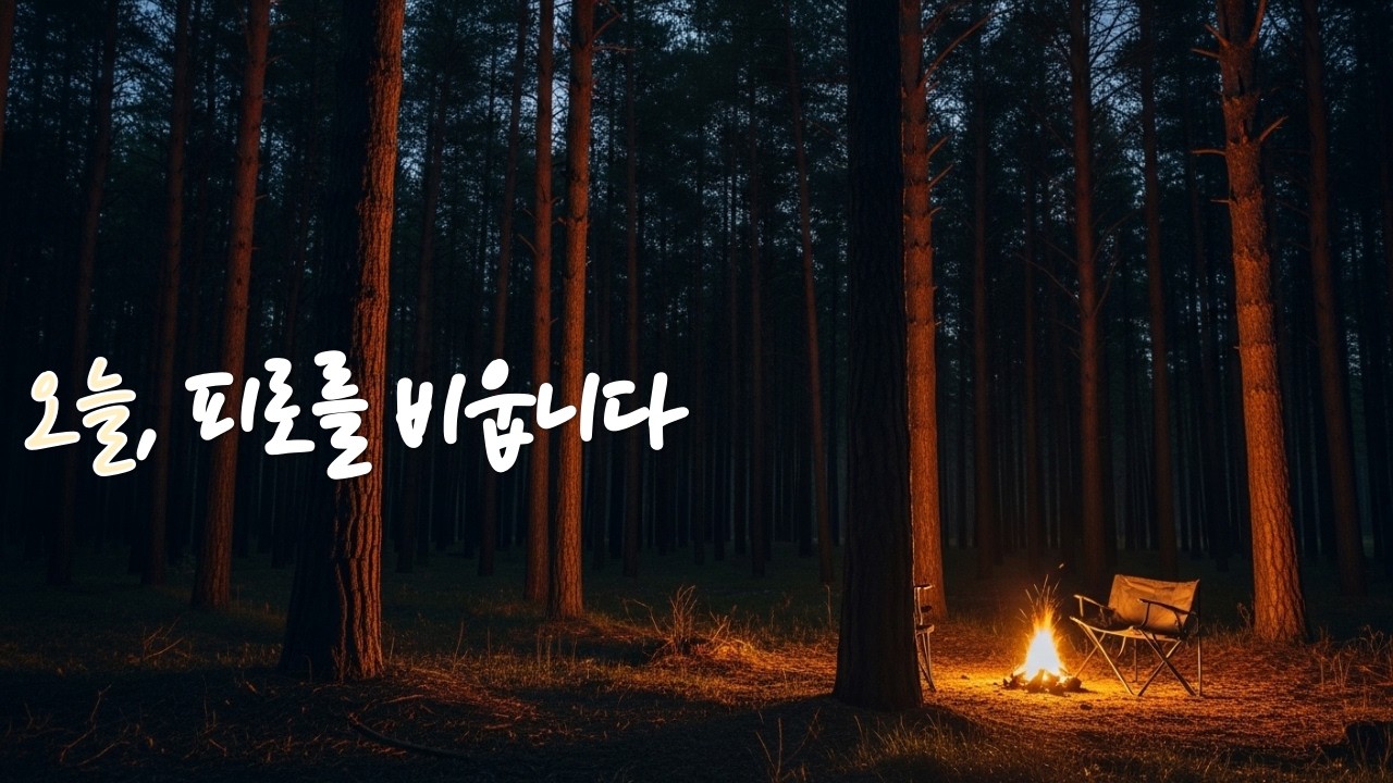 잠 안 올때 듣는 음악 | 하루를 비워내는 밤 | 깊은 잠을 위한 사운드 | 모닥불 ASMR