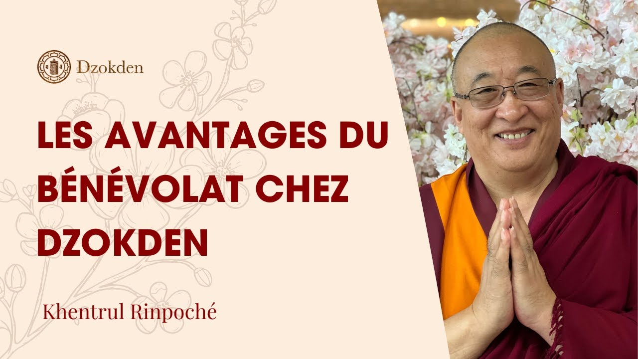 VRC Les avantages du bénévolat chez Dzokden | Khentrul Rinpoché