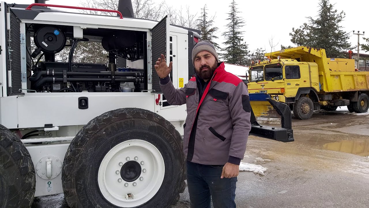 Hidromek 600MG Greyder Genel ve  Kabin İçi Tanıtımı || Hidromek 600MG Motor Grader Promotion