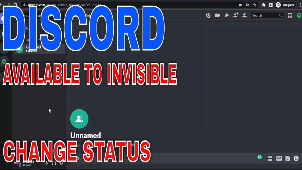 ✅ How To Change The Status From Available To Invisible In Discord 🔴