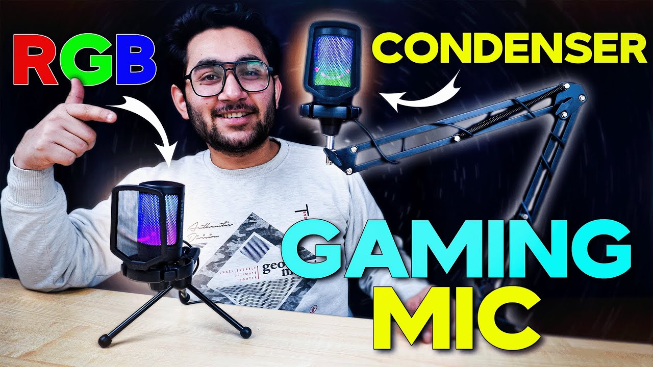 Condenser RGB Gaming Microphone | Fifine A6T & A6V