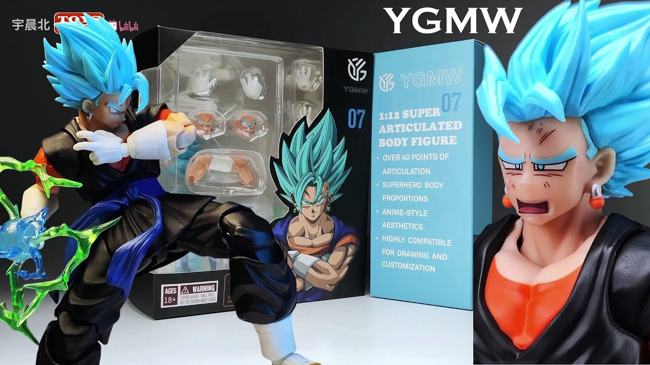 3.0 базовый корпус - YGMW07 Dragon Ball Heroes Super Saiyan Blue Vegito
