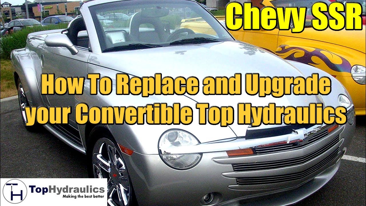 Chevy SSR Top Hydraulic System Replacement - Chapter 5 - Main Lift Cylinders