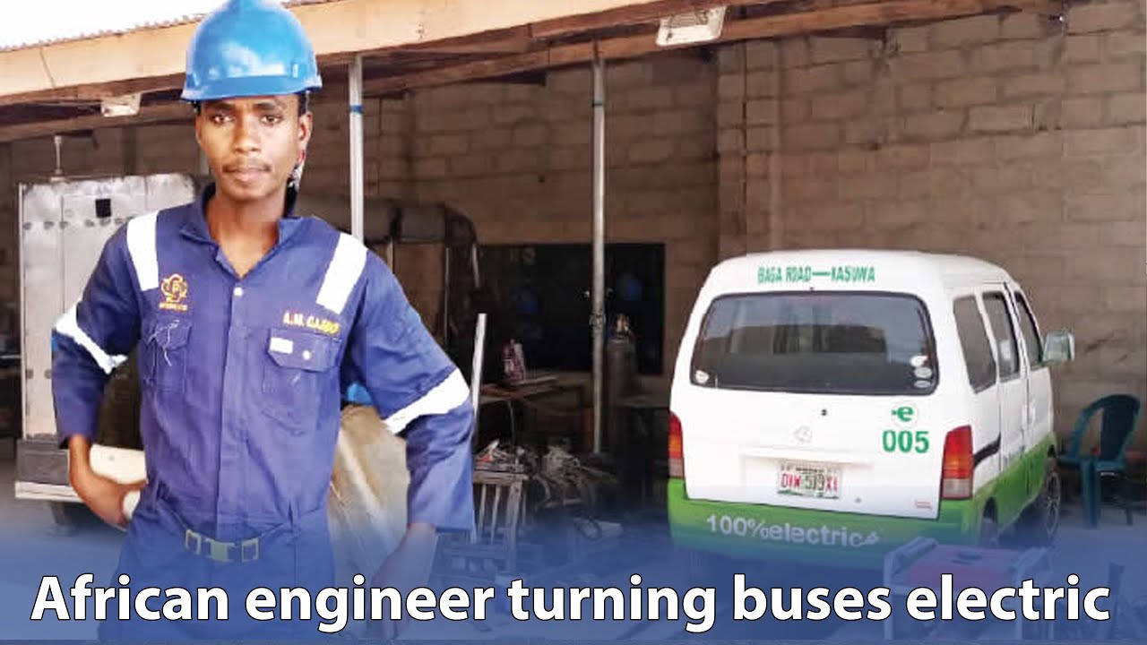 This Young African Engineer is transforming Buses into Electric Vehicles for Community