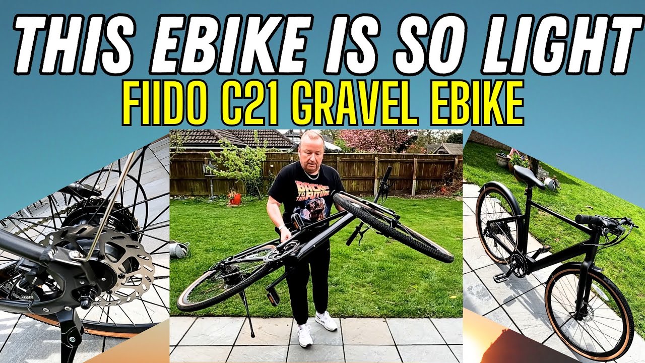 This Bike is SO LIGHT - Fiido C21 Electric Bike