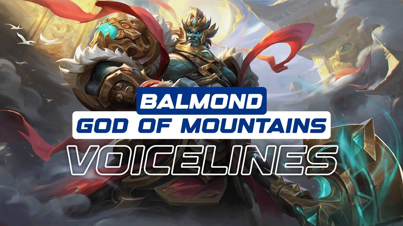 Balmond God of Mountains Voice Lines English | Balmond Collector | Mobile Legends
