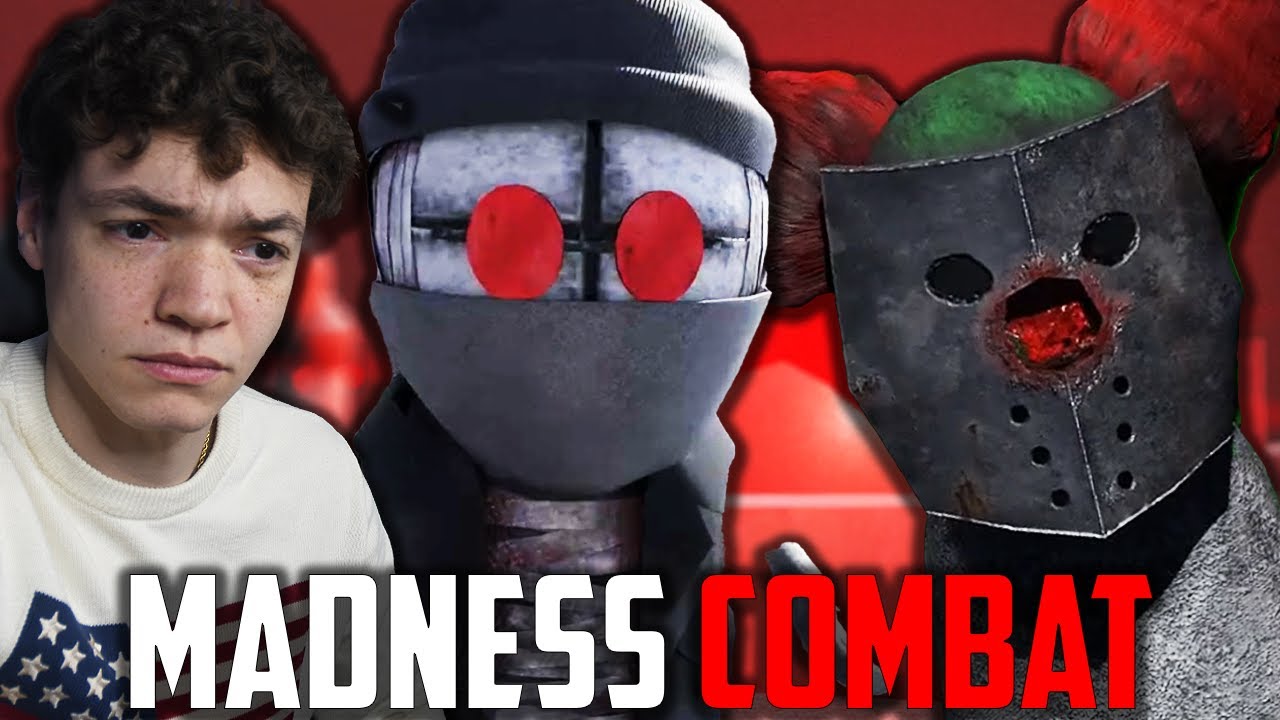 Madness Combat 5 3D Remake и Caillou Madness? (РЕАКЦИЯ)