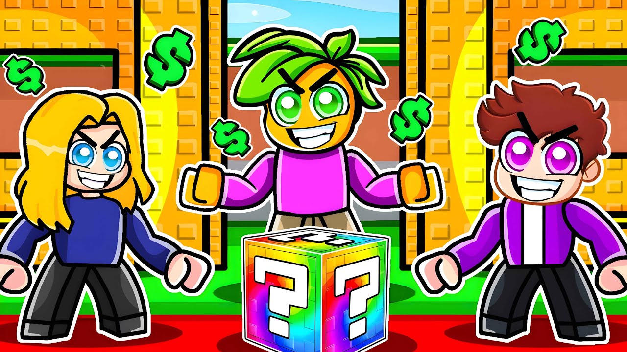 CENTEX und ICH spielen BREAK a LUCKYBLOCK in Roblox!