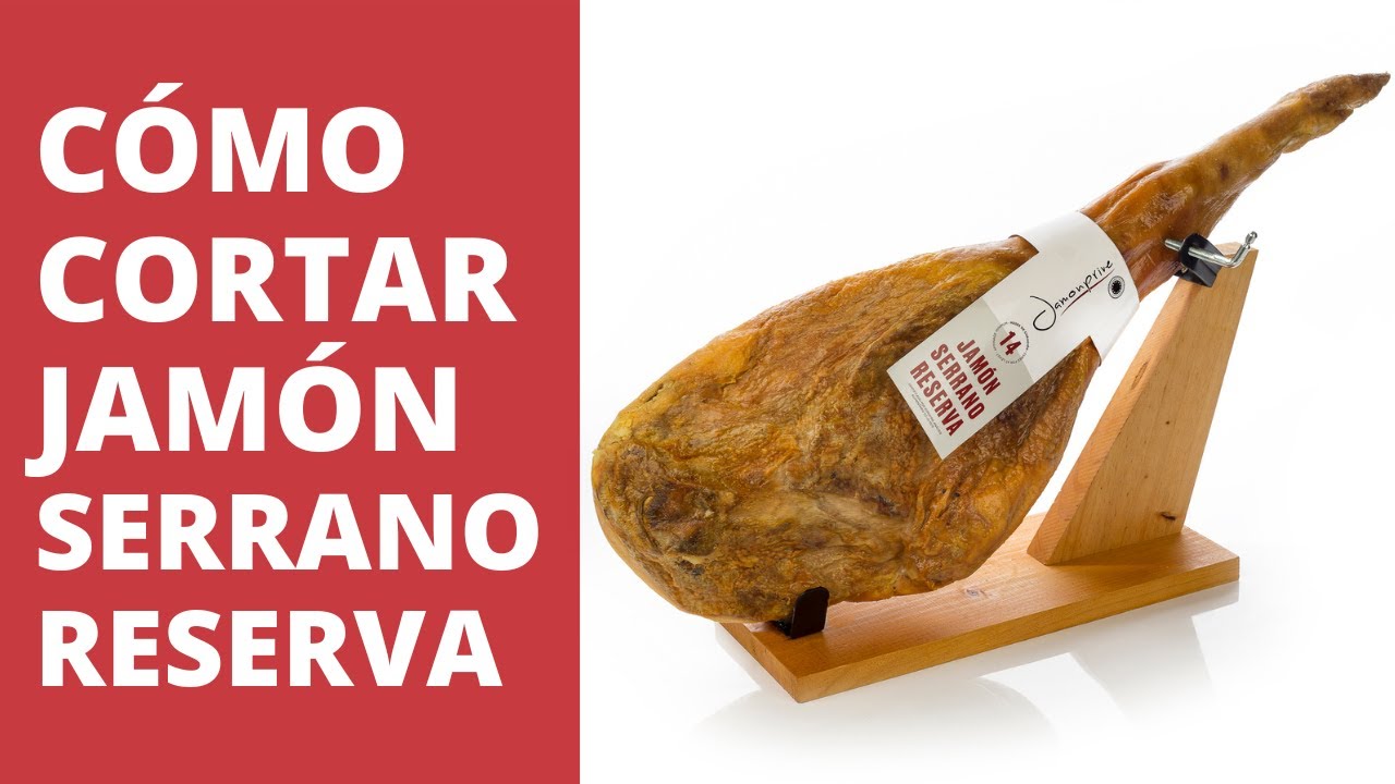 CÓMO CORTAR UN JAMÓN SERRANO RESERVA - TUTORIAL EP. 5 JAMONPRIVE
