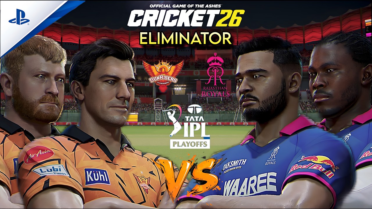 Cricket 26 | Eliminator | SRH vs RR | IPL 2026 🔥 Knockout Match Goes Down To The Last Over 👀