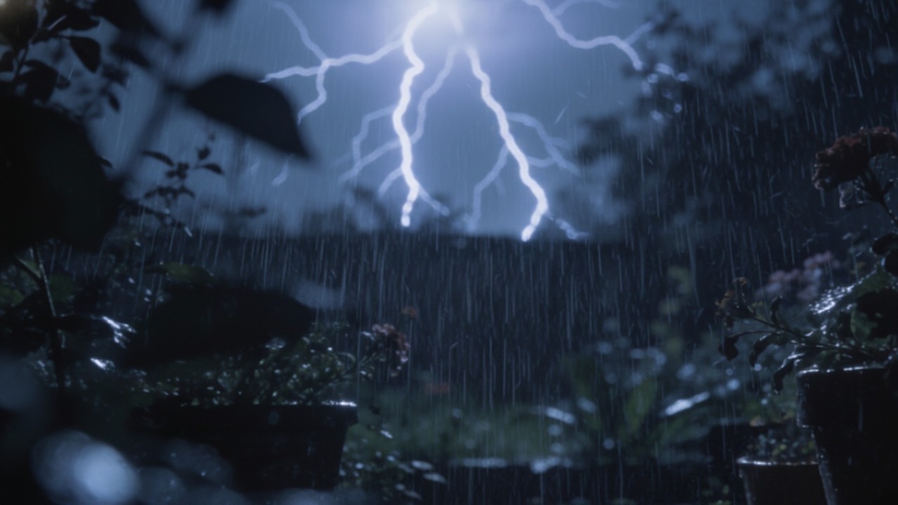 Rainstorm Sounds for Relaxing, Focus or Deep Sleep | Nature White Noise