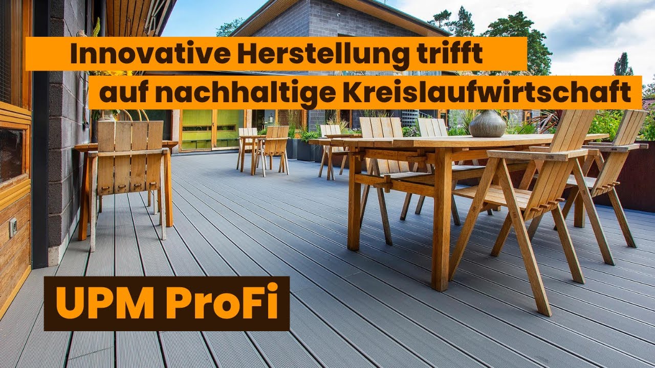 UPM ProFi: Innovative Herstellung trifft auf nachhaltige Kreislaufwirtschaft
