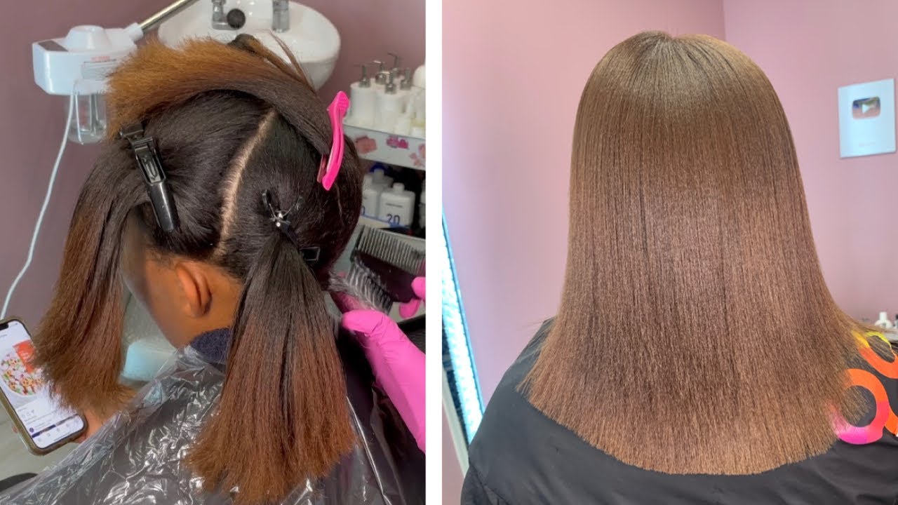 Color Correcting two toned hair | Chocolate brown Hair tutorial | Coloring Natural Hair Brown