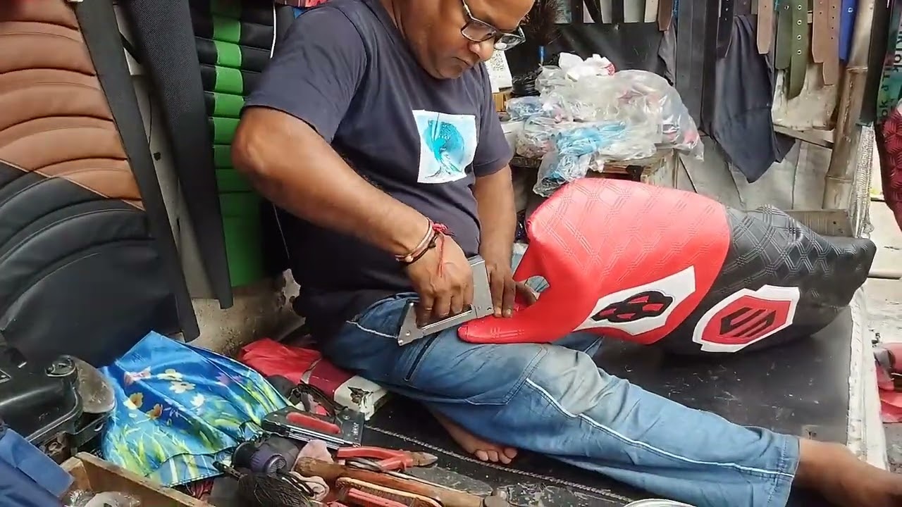 Hero Glamour Bike Seat Cover Change #youtubeshorts #reels #viral #viral #trending