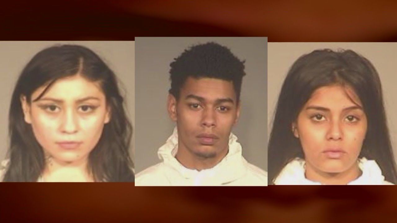 Three arrested, charged in robbery and kidnapping