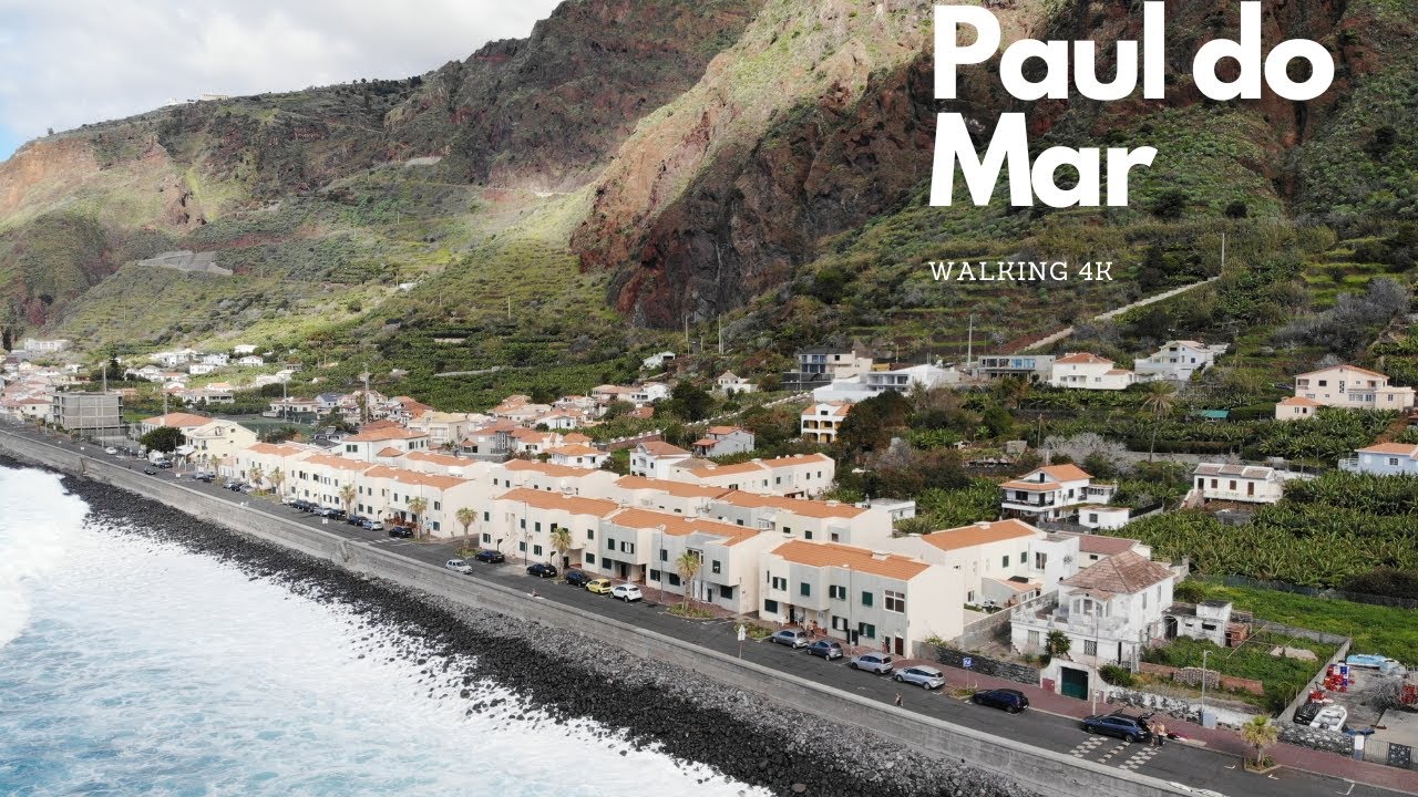 Chill Walk 4K | Paul do Mar, Madeira