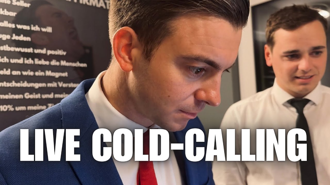 Ich mache Live Kaltakquise in der Salesweek!
