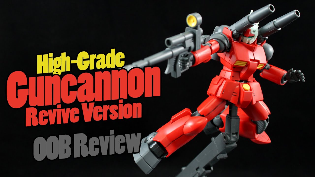 232 - HGUC RX-77-2 Guncannon Revive Version (OOB Review)