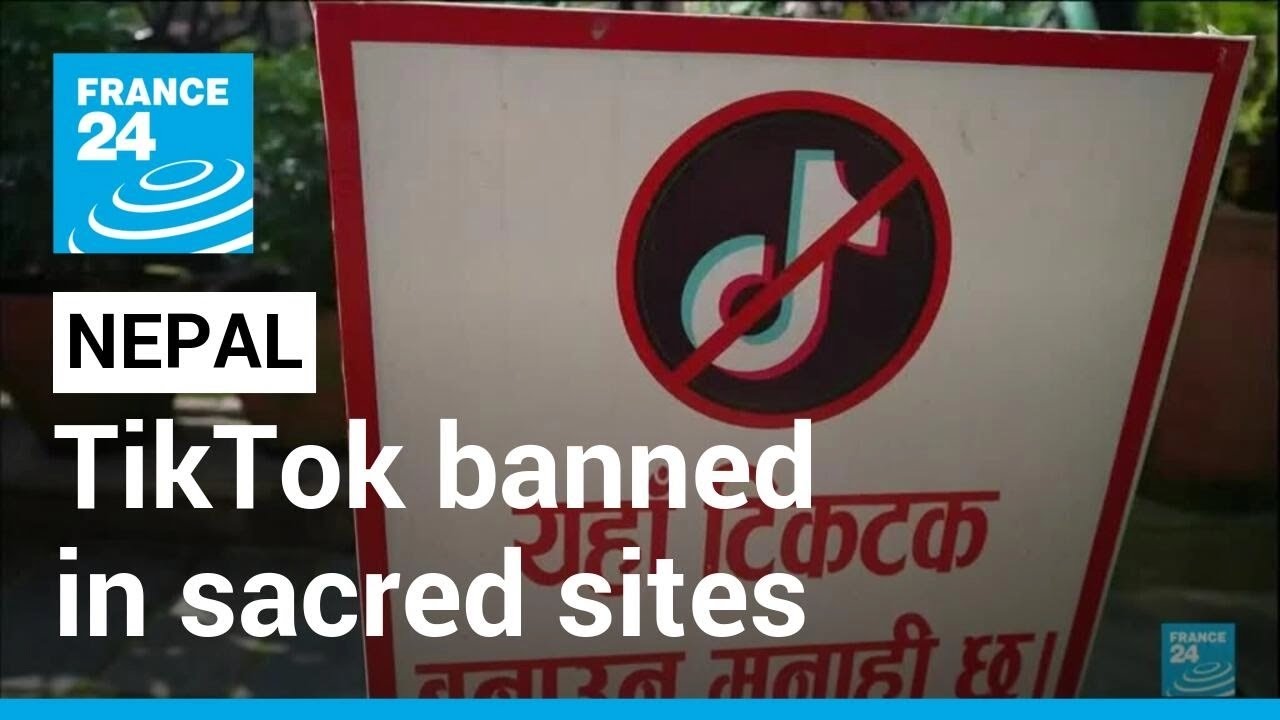 Nepal bans TikTok in sacred sites &bull; FRANCE 24 English