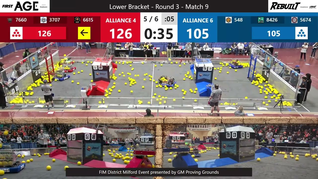 Match 9 (R3) - FIM District Milford Event presented by GM Proving Grounds