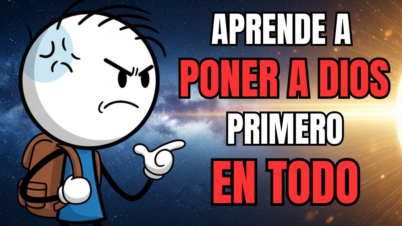 PON A DIOS PRIMERO EN TODO Y LUEGO NO TE ASUSTES - MATEO 6:33