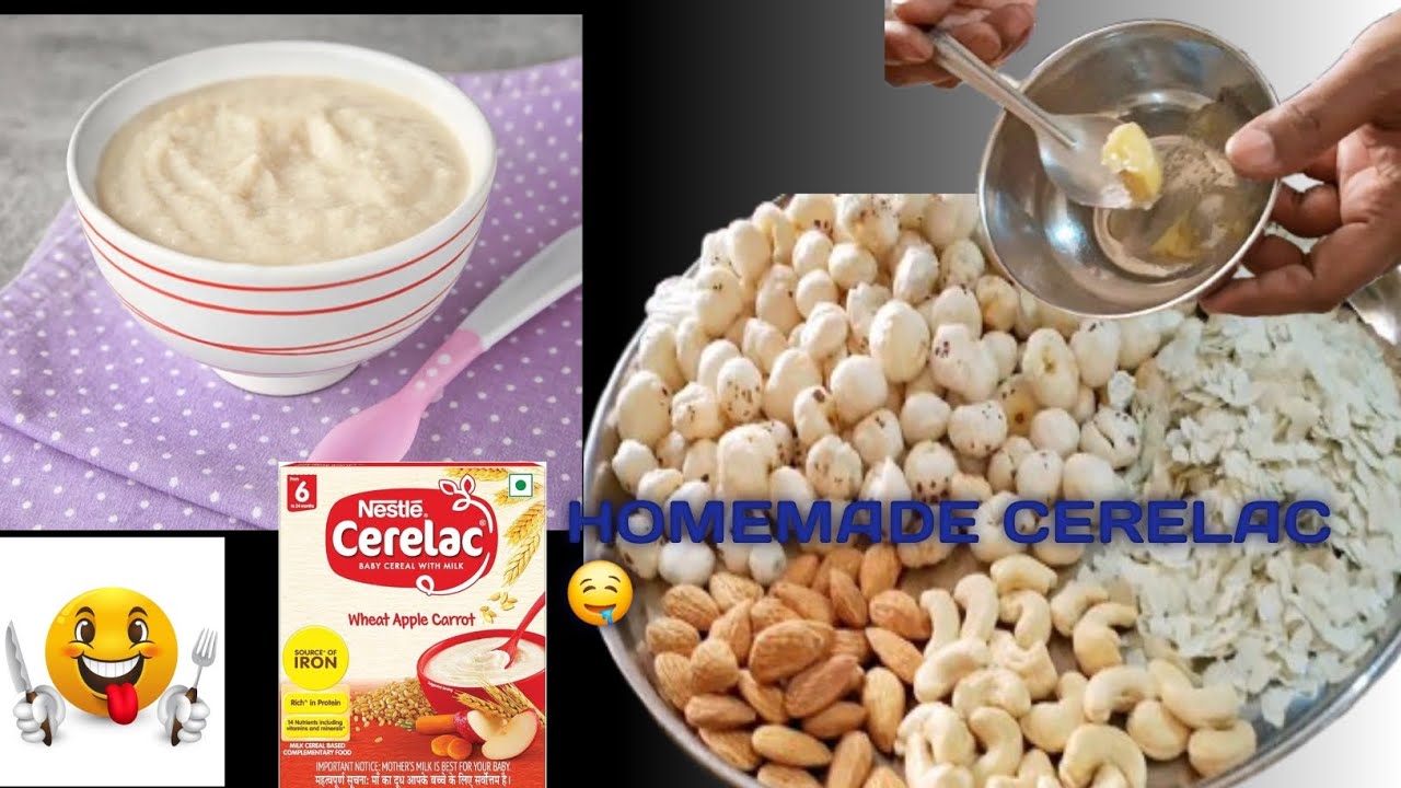अपने बच्चे को स्वस्थ रखने के लिए  || HOMEMADE CERELAC || STAY HEALTHY ♥️