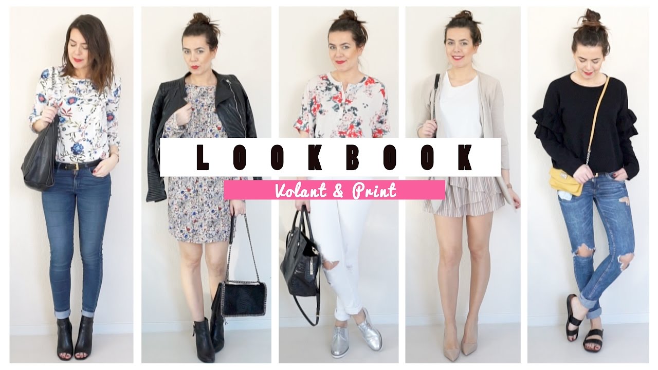 SPRING / SUMMER LOOKBOOK 2017 Volant & Print / Flowers | JucePauline